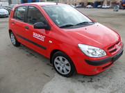 Четверть передняя на Hyundai Getz